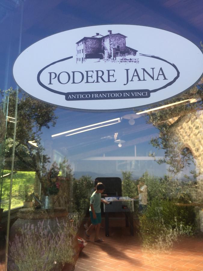 Podere Jana Antico Frantoio Винчи Екстериор снимка